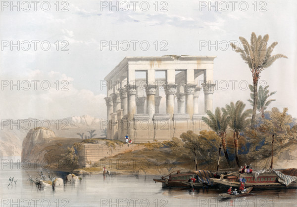 The hypothermal temple complex in Philae