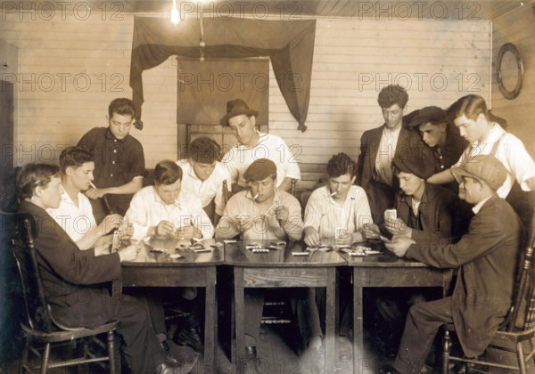 Evening recreation of the Young Holy Ghosters