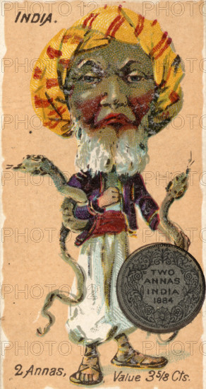 Coins from various countries with symbolic people