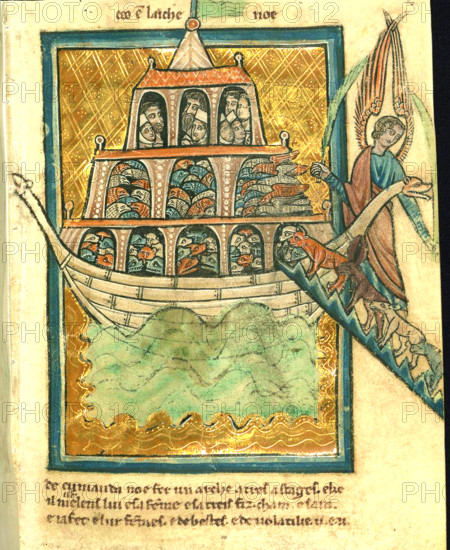 Leaf from Bible pictures by William de Brailes