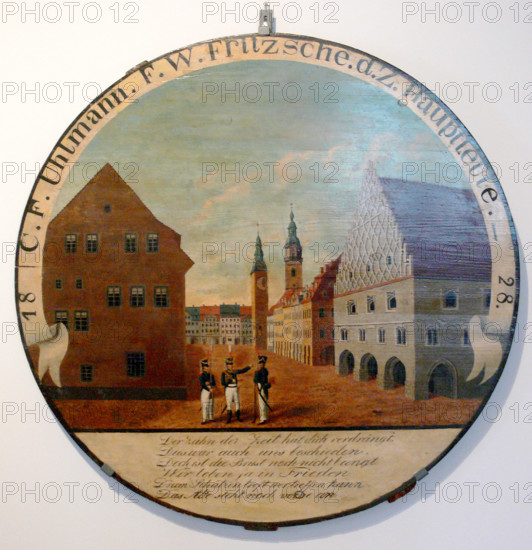 Old shooting target from Chemnitz