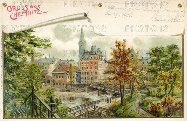 The Pfortensteg in Chemnitz