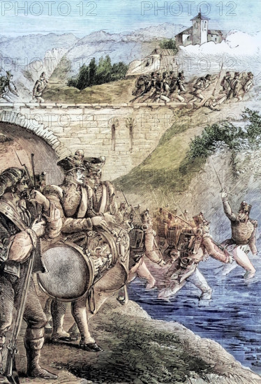 The Siege of Tarragona (3–11 June 1813). in which an Anglo-allied force failed to capture the Spanish port of Tarragona from a small Franco-Italian garrison. Spain. digital reproduction of a historical original
