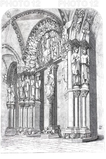 Portal of the Cathedral of Santiago de Compostela.