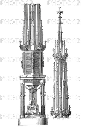 Sacrament shrine from St. Mary's Cathedral in Furstenwalde.
