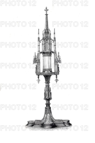 Relic monstrance from Klosterneuburg Abbey.