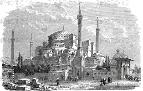 Sophia Church in Constantinople.
