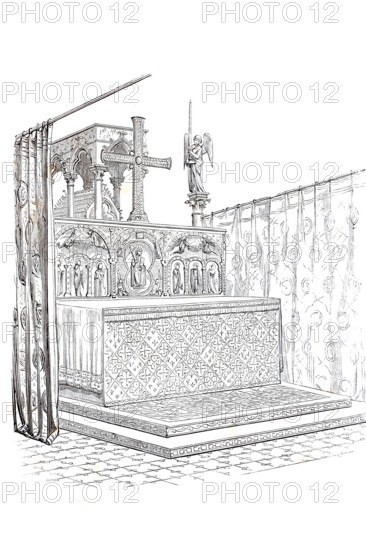 Altar from the Cathedral of Saint-Denis.
