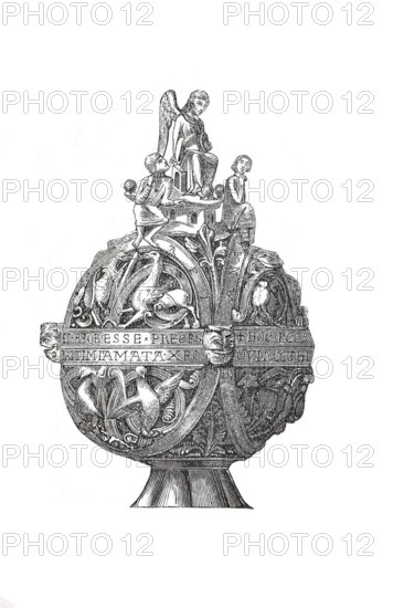 Romanesque censer from Lille in France.