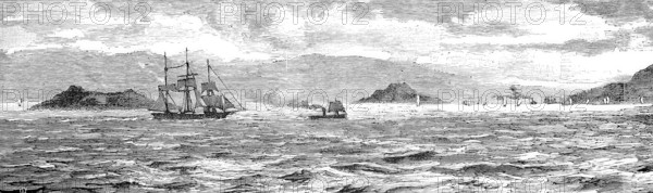 The San Francisco Bay seen from the Golden Gate.