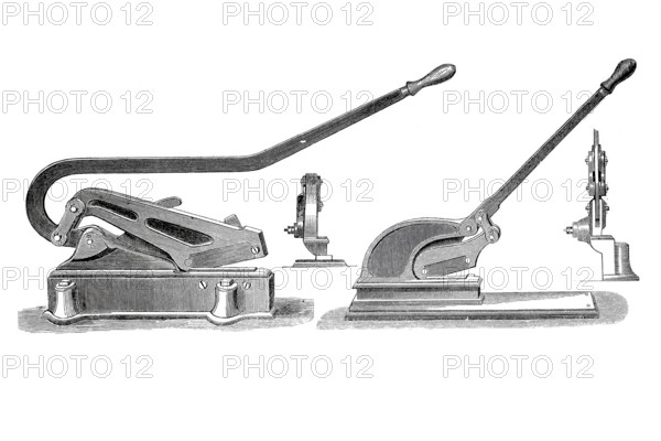 Metal scissors according to patent by F. Hoffmann.