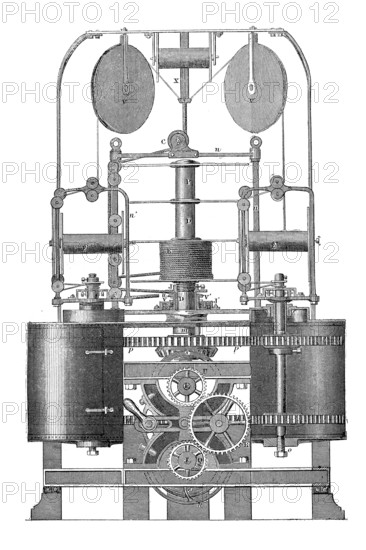 Brooman's machine for making ropes.