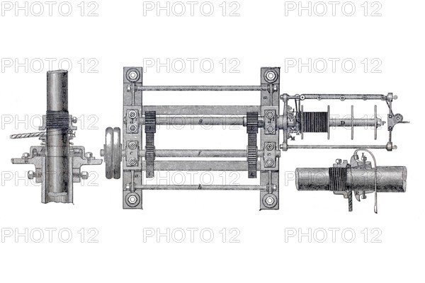 Brooman's machine for making ropes.
