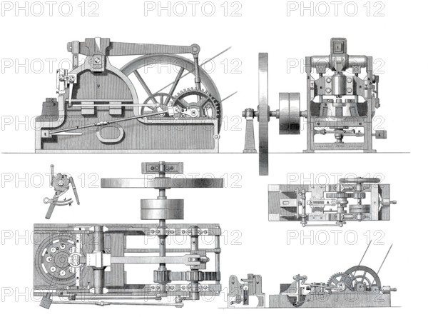 Riveting machine by D. and J. Tannahill.