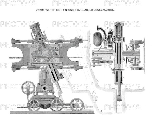 Improved coal and ore processing machine.