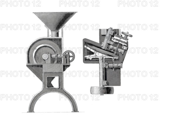 Hulling machine by R. Patterson.