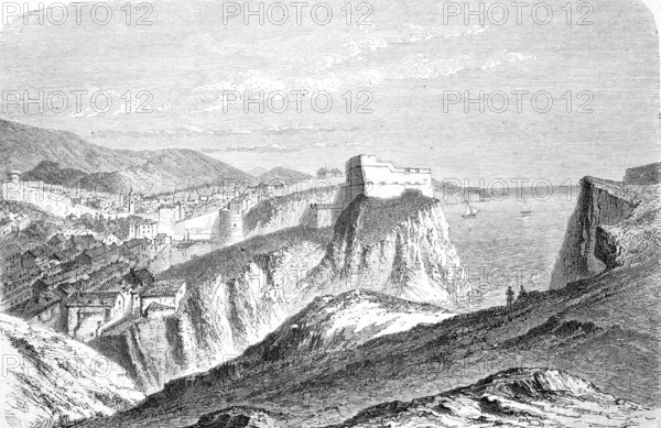 View of Ragusa in Dalmatia.