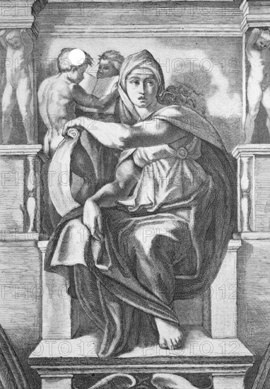 The Sibyl of Delphi.