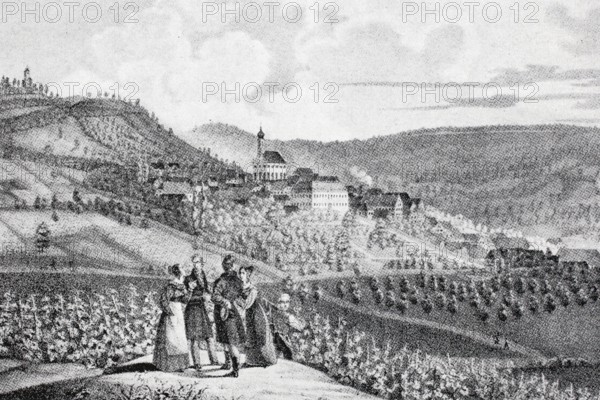 Castell Castle in the Middle Ages.