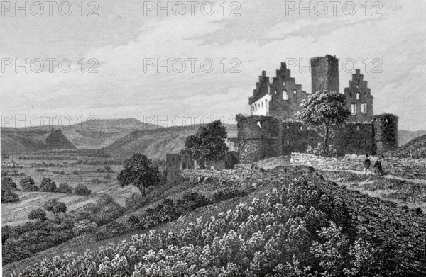 Trimburg in the Middle Ages.