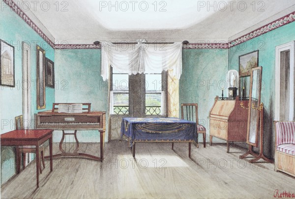 The Prince's Room of Rosenau Castle.
