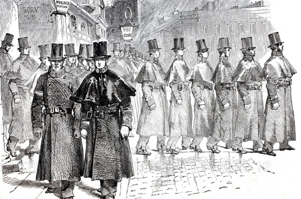 The policemen of London.
