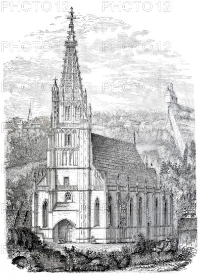 The Protestant Frauenkirche in Esslingen am Neckar.