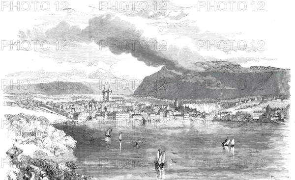 View of the city of Geneva.