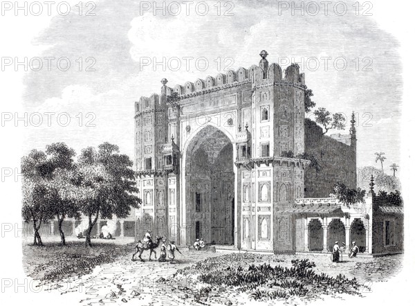 The Garden of Sultan Khosrou in Allahabad.