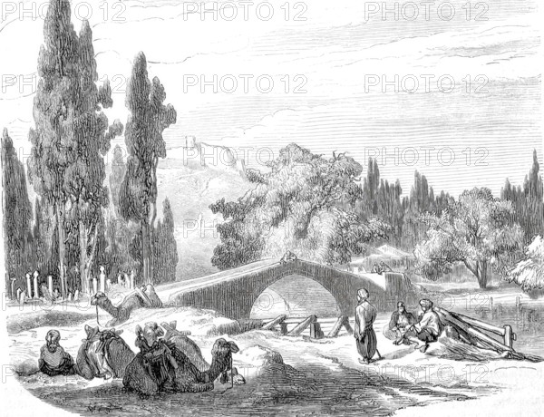 The caravan bridge near Smyrna.