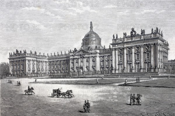 Friedrichskron Palace.