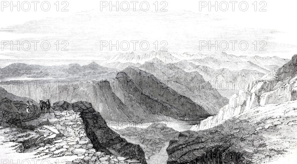 Landscape in Dalmatia.