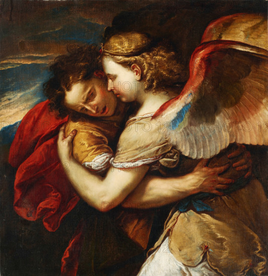 Jacob wrestling the Angel