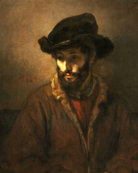 Bearded Man Wearing a Hat