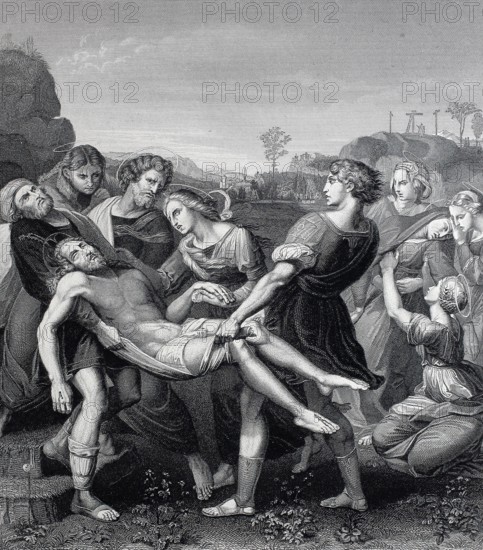 The Entombment of Christ.