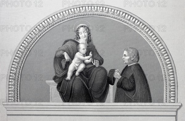 Madonna with the Child.