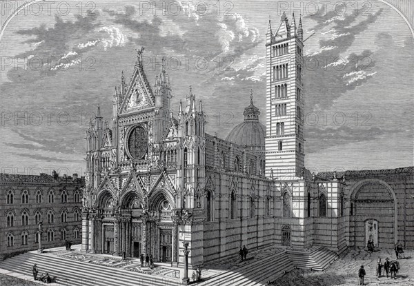 The Cathedral in Siena.