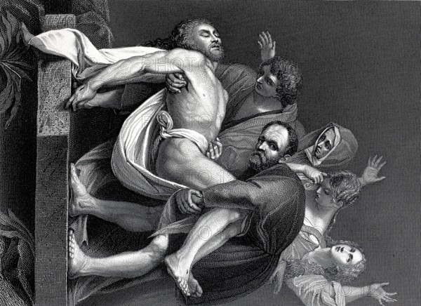 The Entombment of Christ.