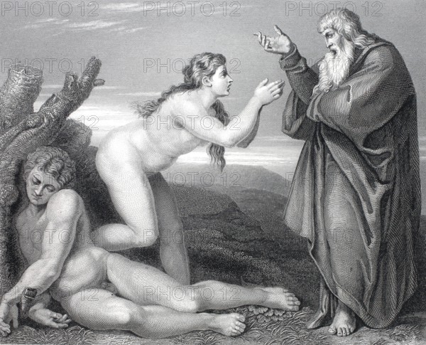 The Creation of Eve by God.