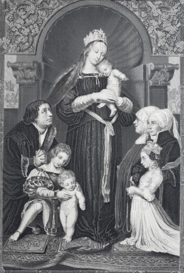 The Madonna with the Family of Mayor Meyer.