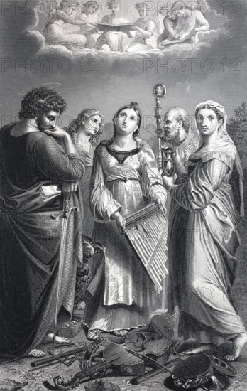 Saint Cecilia of Rome.