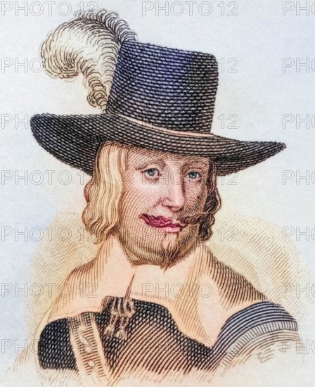 Robert Devereux. 3rd Earl of Essex (born 11 January 1591. died 14 September 1646) was an English peer. officer and politician. Historical. colored. digitally restored reproduction from an original from the 19th century