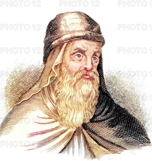 Gregory of Nazianzus. also Gregorius of Nazianzus. (born around 329 in Arianzos near Nazian in Cappadocia. died 25 January 390 there). was Bishop of Sasima in Cappadocia. today's Cavdarli. briefly Metropolitan of Constantinople and. with Basil the Great and his brother Gregory of Nyssa. one of the three Cappadocian fathers. from the book Crabbe's Historical Dictionary. 1825. Historical. colored. digitally restored reproduction from an original from the 19th century