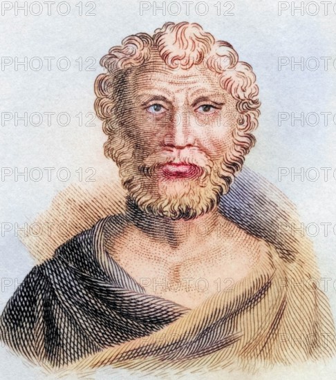 Quintus Junius Rusticus was a Roman politician and senator of the 2nd century. from the book Crabbe's Historical Dictionary. 1825. Historical. colorized. digitally restored reproduction from a 19th-century original