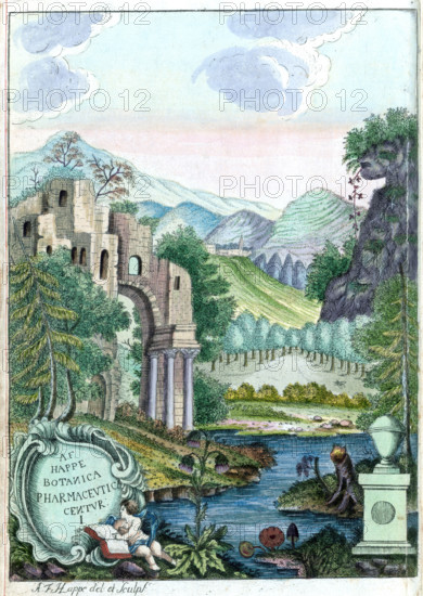 Cover of Botanica Pharmaceutica by Andreas Friedrich Happe