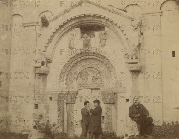 The portal of the church of San Leonardo di Siponto