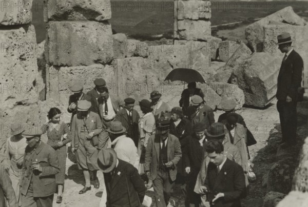 Touring Club Italiano Members in Selinunte.