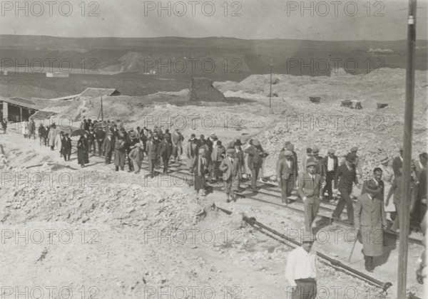 Sulfur mine in Porto Empedocle.