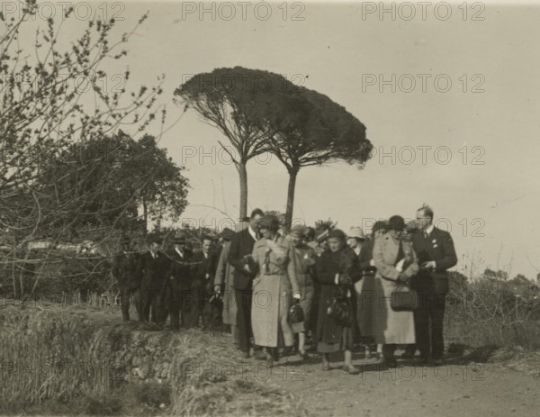 In the Mediterranean scrub.