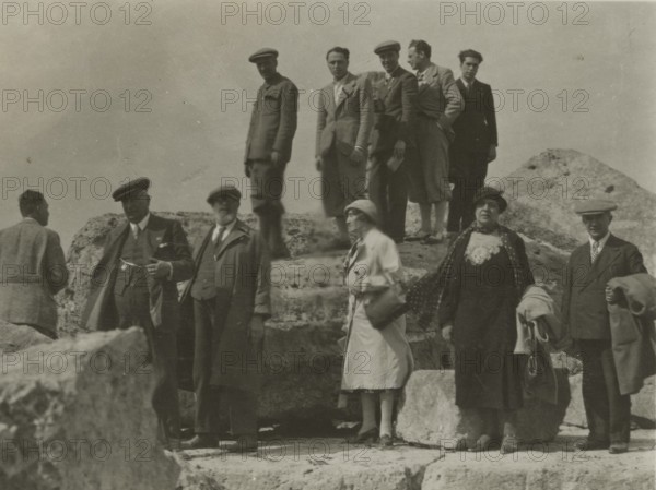 Touring Club Italiano Members during the excursion to Sicily.